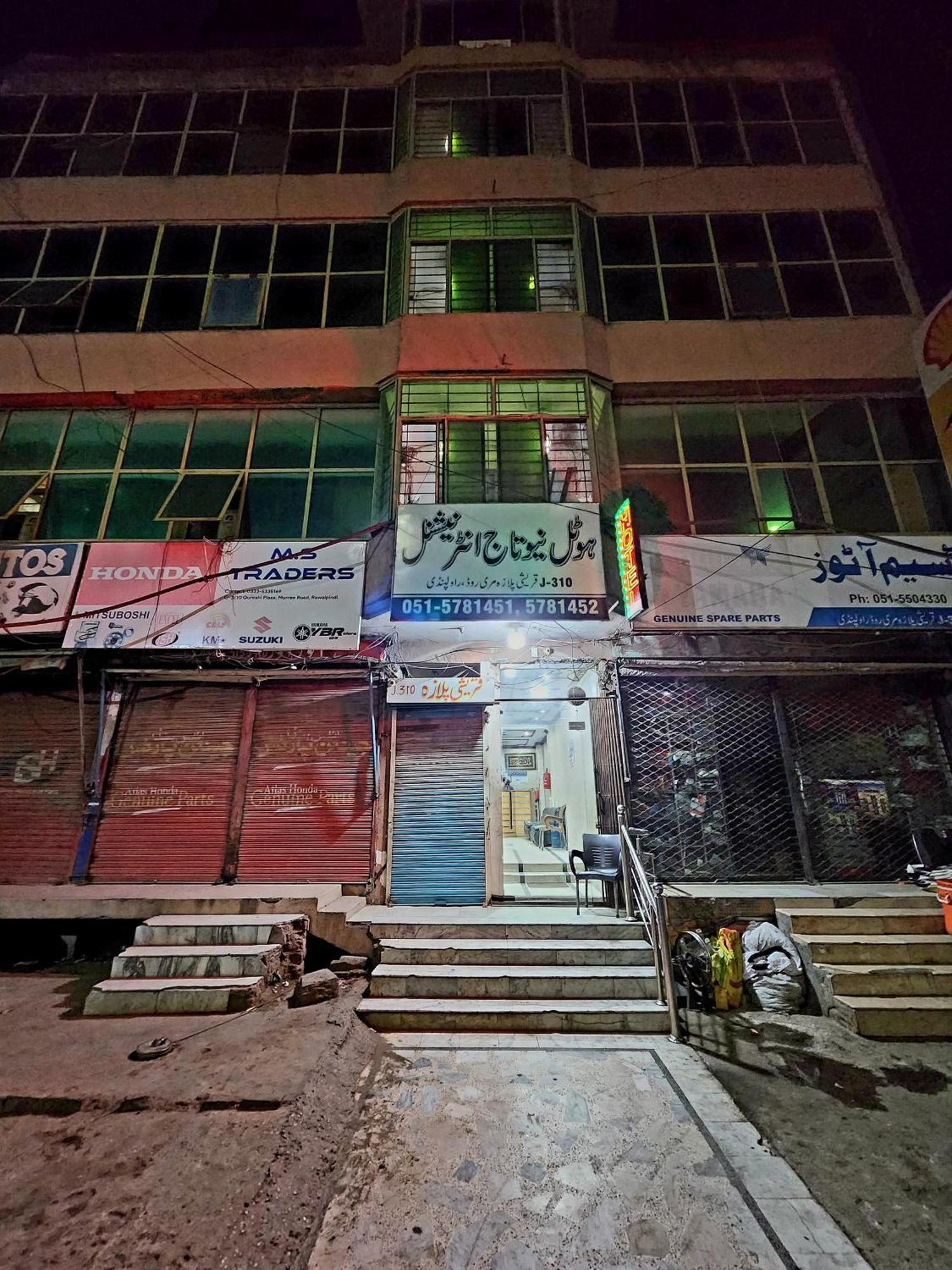 Hotel New Taj International Rawalpindi Exterior photo